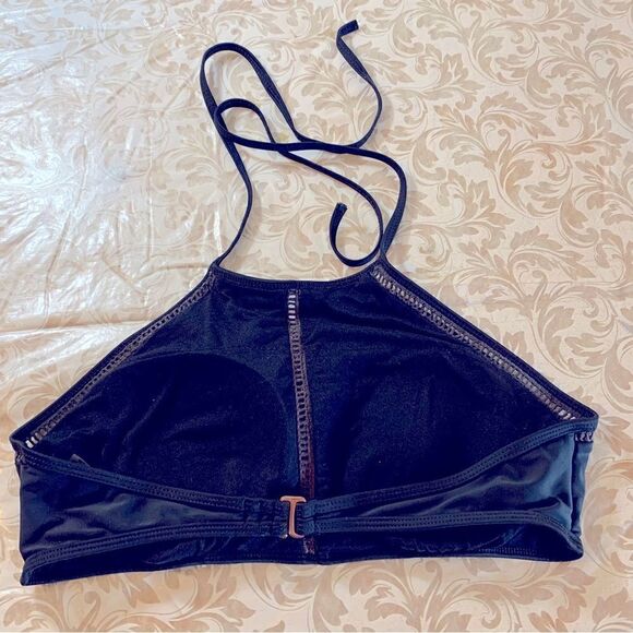 Altar’d State Swim Bikini Top Padded Embroidered Flowers Sz Large Gorgeous - Picture 3 of 5